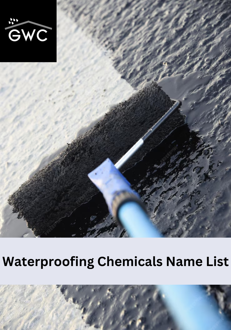 waterproofing chemicals name list